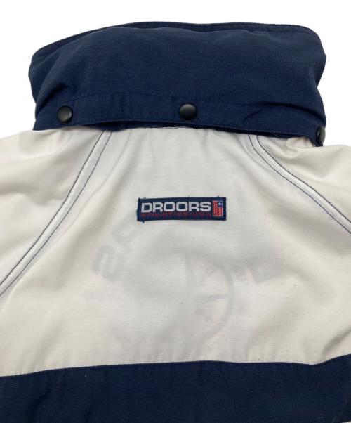 DROORS（ドロアーズ）DROORS (ドロアーズ) ジップジャケット　古着 ネイビー×ホワイト×グリーン サイズ:Mの古着・服飾アイテム