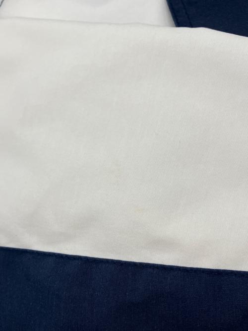 DROORS（ドロアーズ）DROORS (ドロアーズ) ジップジャケット　古着 ネイビー×ホワイト×グリーン サイズ:Mの古着・服飾アイテム