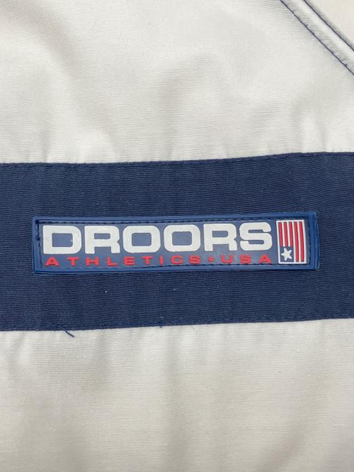 DROORS（ドロアーズ）DROORS (ドロアーズ) ジップジャケット　古着 ネイビー×ホワイト×グリーン サイズ:Mの古着・服飾アイテム