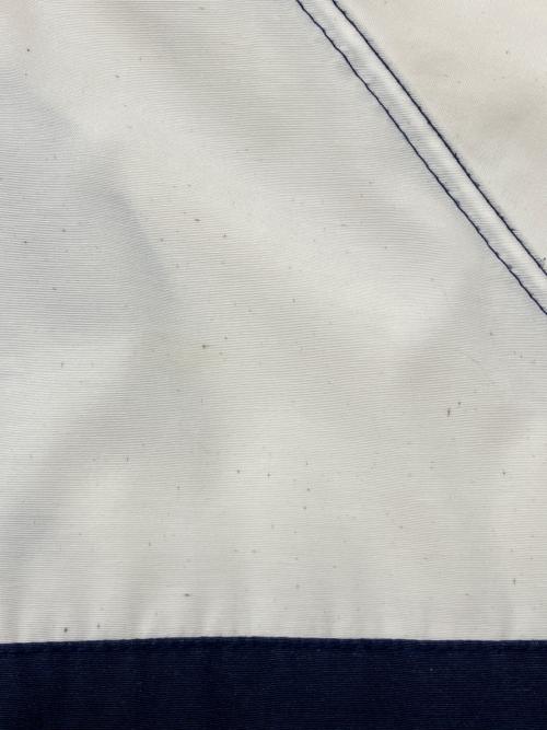 DROORS（ドロアーズ）DROORS (ドロアーズ) ジップジャケット　古着 ネイビー×ホワイト×グリーン サイズ:Mの古着・服飾アイテム