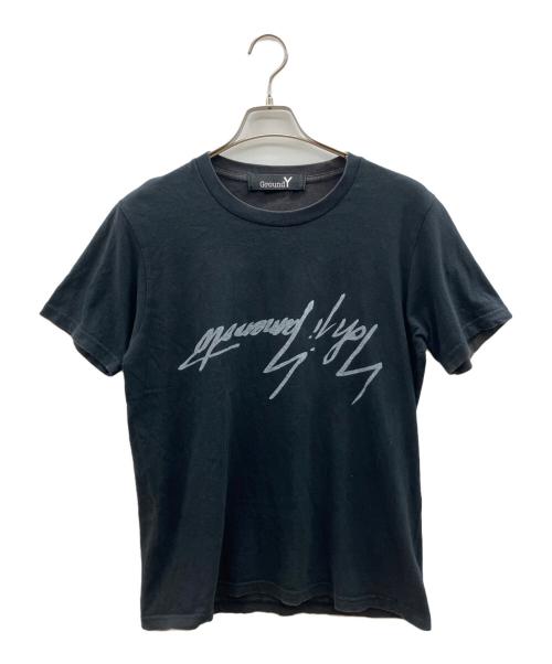 GROUND Y（グラウンドワイ）GROUND Y (グラウンドワイ) 半袖カットソー ブラック サイズ:不明の古着・服飾アイテム