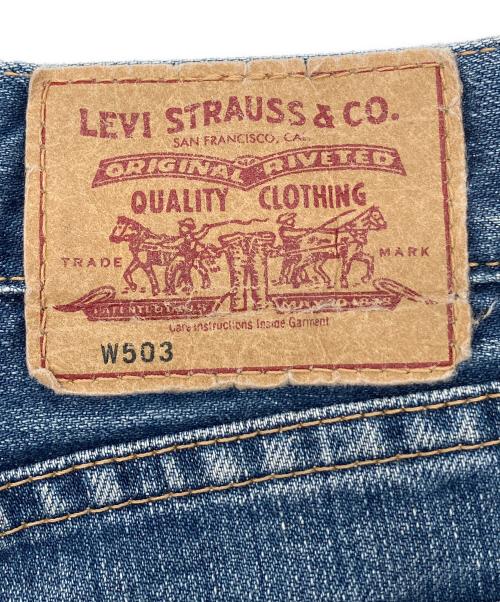 LEVI'S（リーバイス）LEVI'S (リーバイス) 00s 503デニムパンツ 釦裏J41 2002年9月製 インディゴ サイズ:W29の古着・服飾アイテム