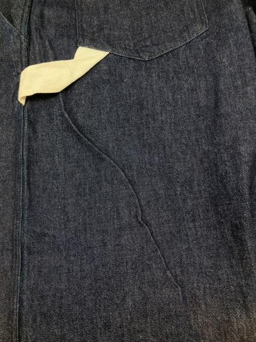 RIVER MAIL（リバーメイル）RIVER MAIL (リバーメイル) ワイドデニムパンツ インディゴ サイズ:Fの古着・服飾アイテム