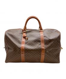 CELINE（セリーヌ）の古着「マカダム柄2WAYボストンバッグ」｜ブラウン