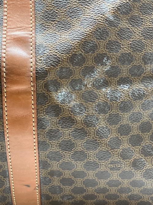 CELINE（セリーヌ）CELINE (セリーヌ) マカダム柄2WAYボストンバッグ ブラウンの古着・服飾アイテム