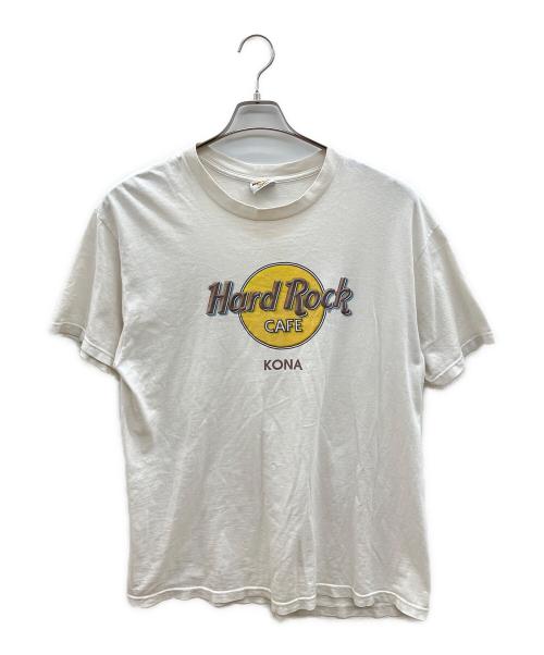 Hard Rock cafe（ハードロックカフェ）Hard Rock cafe (ハードロックカフェ) 90sプリントTシャツ ホワイト サイズ:Lの古着・服飾アイテム
