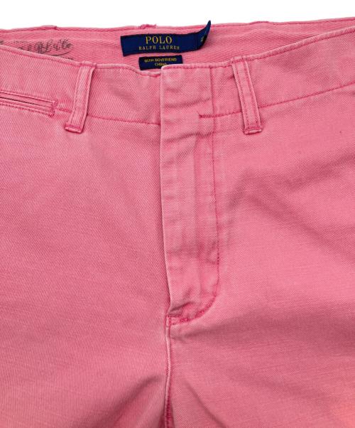 POLO RALPH LAUREN（ポロ・ラルフローレン）POLO RALPH LAUREN (ポロ・ラルフローレン) コットンパンツ ピンク サイズ:6の古着・服飾アイテム