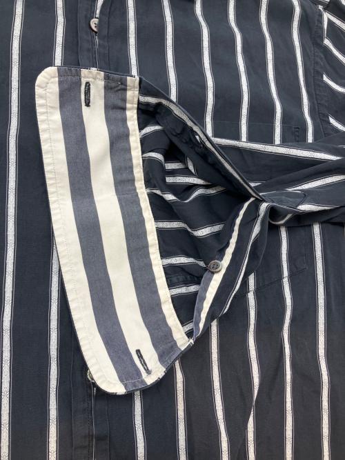 Paul Smith London（ポールスミスロンドン）Paul Smith London (ポールスミスロンドン) 長袖シャツ ブラック×ホワイト サイズ:Lの古着・服飾アイテム