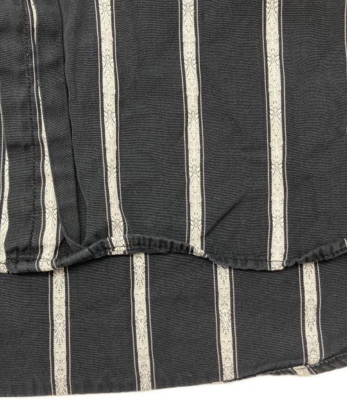 Paul Smith London（ポールスミスロンドン）Paul Smith London (ポールスミスロンドン) 長袖シャツ ブラック×ホワイト サイズ:Lの古着・服飾アイテム