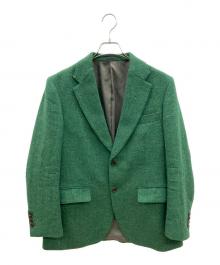 Harris Tweed（ハリスツイード）の古着「ウールテーラードジャケット」｜グリーン