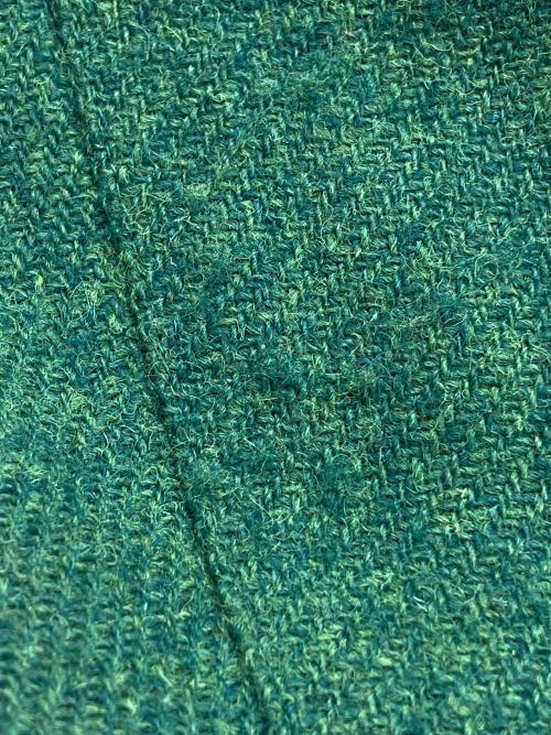 Harris Tweed（ハリスツイード）Harris Tweed (ハリスツイード) ウールテーラードジャケット グリーン サイズ:Lの古着・服飾アイテム