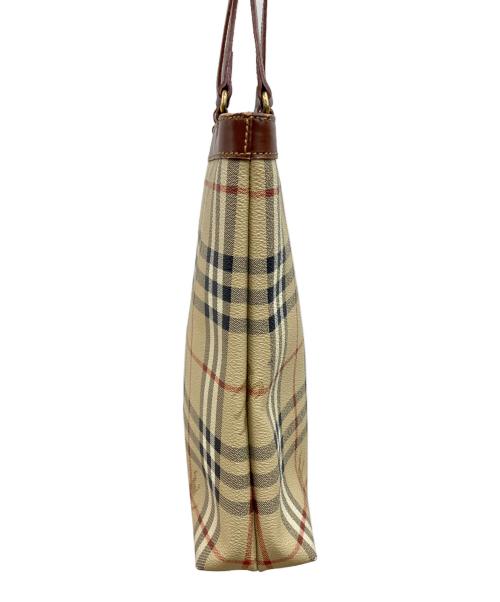 Burberry's（バーバリーズ）Burberry's (バーバリーズ) トートバッグ ベージュ×ブラウンの古着・服飾アイテム
