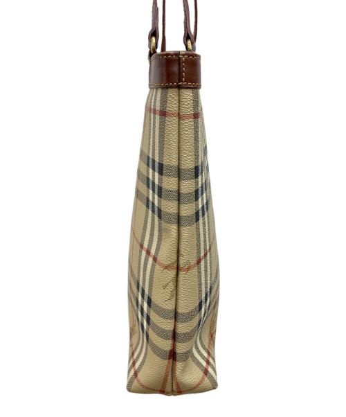 Burberry's（バーバリーズ）Burberry's (バーバリーズ) トートバッグ ベージュ×ブラウンの古着・服飾アイテム