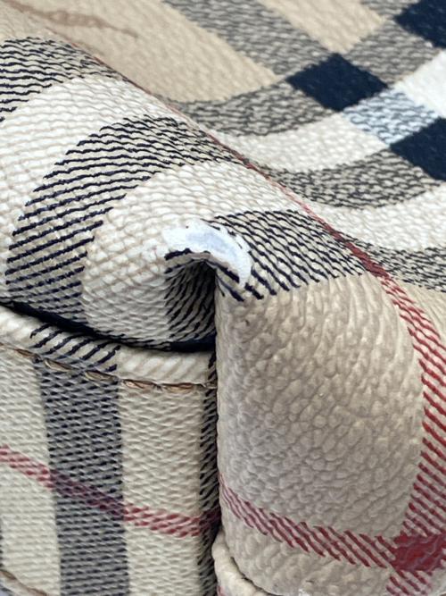 Burberry's（バーバリーズ）Burberry's (バーバリーズ) トートバッグ ベージュ×ブラウンの古着・服飾アイテム
