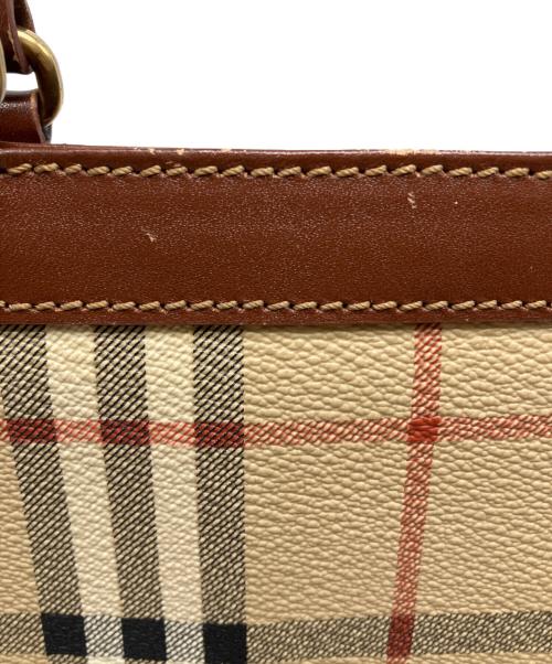 Burberry's（バーバリーズ）Burberry's (バーバリーズ) トートバッグ ベージュ×ブラウンの古着・服飾アイテム