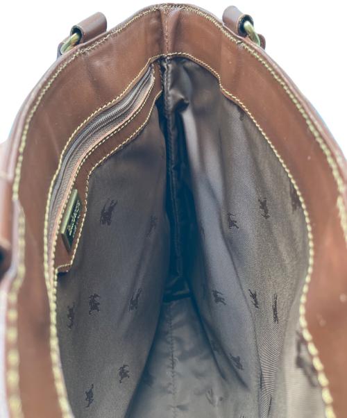 Burberry's（バーバリーズ）Burberry's (バーバリーズ) トートバッグ ベージュ×ブラウンの古着・服飾アイテム