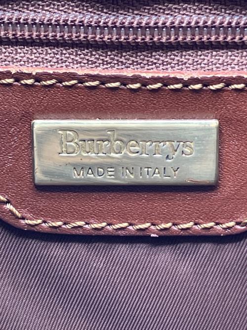 Burberry's（バーバリーズ）Burberry's (バーバリーズ) トートバッグ ベージュ×ブラウンの古着・服飾アイテム