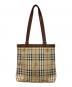 Burberry's (バーバリーズ) トートバッグ ベージュ×ブラウン：12000円