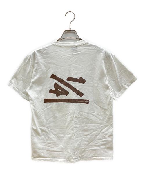 stussy（ステューシー）stussy (ステューシー) 半袖カットソー ホワイト サイズ:Ｍの古着・服飾アイテム