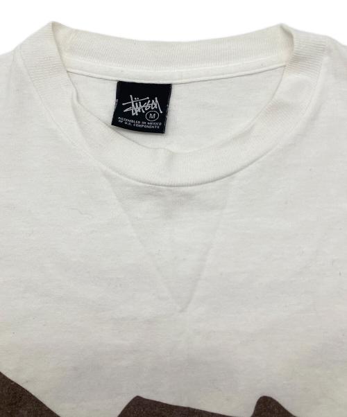 stussy（ステューシー）stussy (ステューシー) 半袖カットソー ホワイト サイズ:Ｍの古着・服飾アイテム