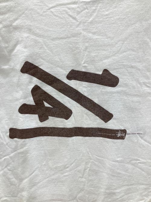 stussy（ステューシー）stussy (ステューシー) 半袖カットソー ホワイト サイズ:Ｍの古着・服飾アイテム