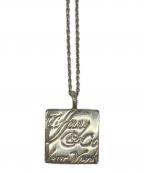 TIFFANY & Co.ティファニー）の古着「ノーツスクエアネックレス」