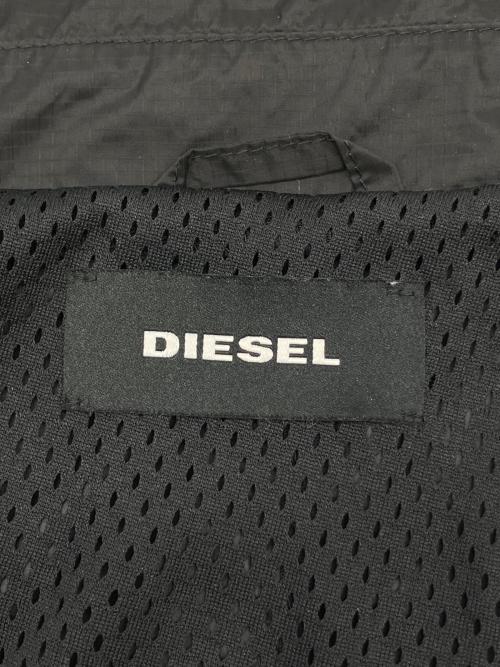 DIESEL（ディーゼル）DIESEL (ディーゼル) ナイロンジャケット ブラック サイズ:14の古着・服飾アイテム