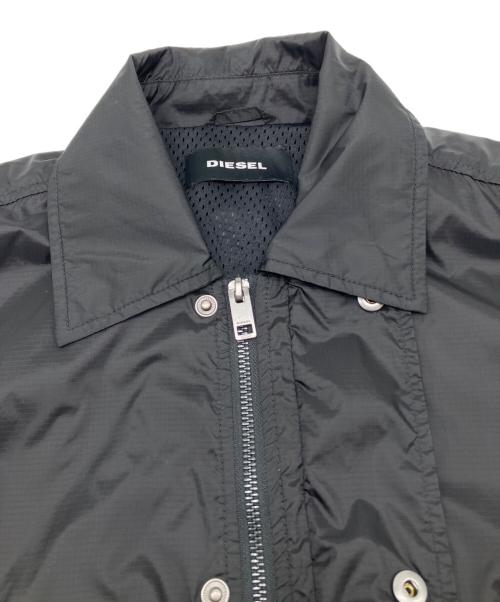 DIESEL（ディーゼル）DIESEL (ディーゼル) ナイロンジャケット ブラック サイズ:14の古着・服飾アイテム