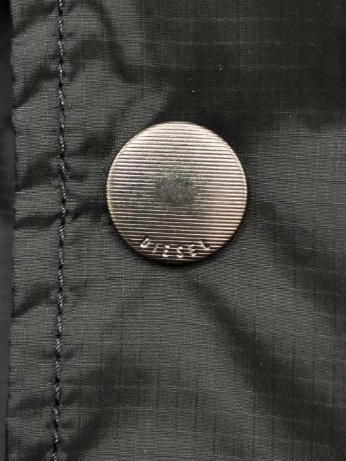 DIESEL（ディーゼル）DIESEL (ディーゼル) ナイロンジャケット ブラック サイズ:14の古着・服飾アイテム