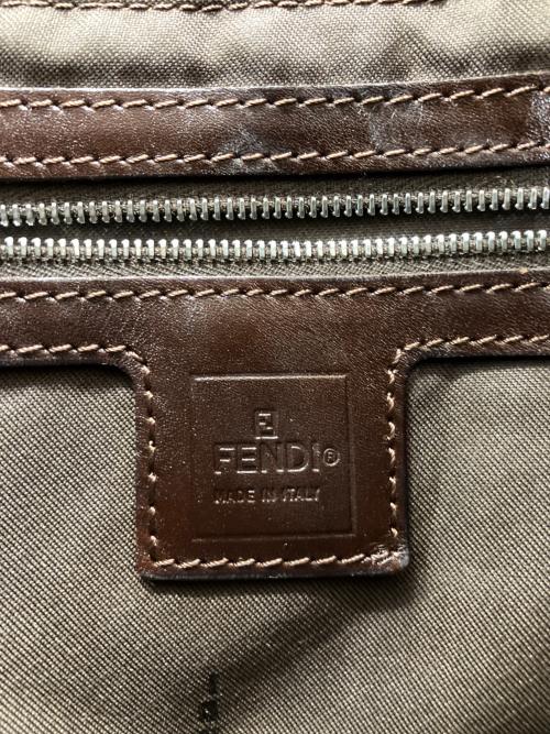 FENDI（フェンディ）FENDI (フェンディ) ズッカ マンマバケット ブラウンの古着・服飾アイテム