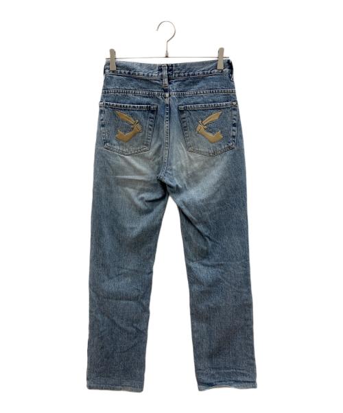 Vivienne Westwood ANGLOMANIA（ヴィヴィアンウエストウッドアングロマニア）Vivienne Westwood ANGLOMANIA (ヴィヴィアンウエストウッドアングロマニア) デニムパンツ インディゴ サイズ:28の古着・服飾アイテム
