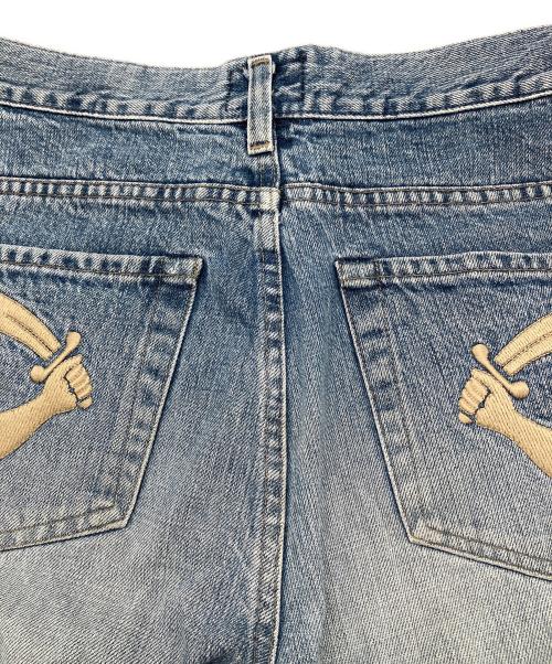 Vivienne Westwood ANGLOMANIA（ヴィヴィアンウエストウッドアングロマニア）Vivienne Westwood ANGLOMANIA (ヴィヴィアンウエストウッドアングロマニア) デニムパンツ インディゴ サイズ:28の古着・服飾アイテム