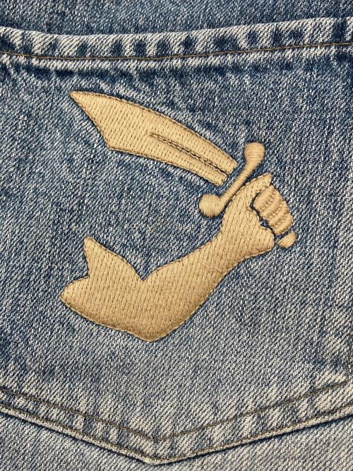 Vivienne Westwood ANGLOMANIA（ヴィヴィアンウエストウッドアングロマニア）Vivienne Westwood ANGLOMANIA (ヴィヴィアンウエストウッドアングロマニア) デニムパンツ インディゴ サイズ:28の古着・服飾アイテム