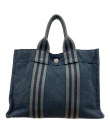 HERMES（エルメス）の古着「フールトゥPM」｜ブラック×グレー