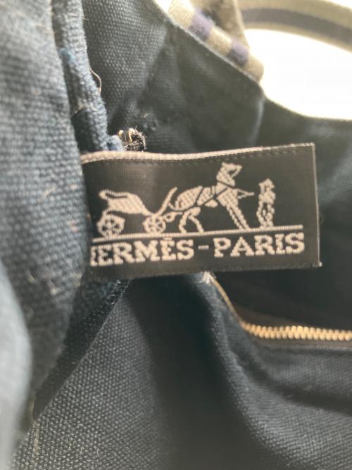 HERMES（エルメス）HERMES (エルメス) フールトゥPM ブラック×グレーの古着・服飾アイテム