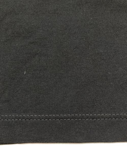 Maison Margiela（メゾンマルジェラ）Maison Margiela (メゾンマルジェラ) ディストーテッド ロゴTシャツ ブラック サイズ:46の古着・服飾アイテム