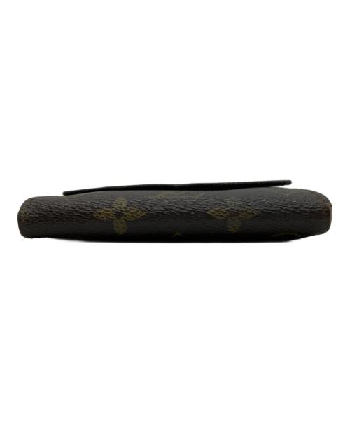 LOUIS VUITTON（ルイ ヴィトン）LOUIS VUITTON (ルイ ヴィトン) モノグラムポルトモネ ビエ カルトクレディ3つ折り財布 ブラウンの古着・服飾アイテム