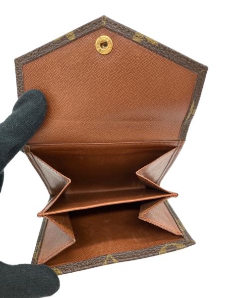 LOUIS VUITTON（ルイ ヴィトン）LOUIS VUITTON (ルイ ヴィトン) モノグラムポルトモネ ビエ カルトクレディ3つ折り財布 ブラウンの古着・服飾アイテム