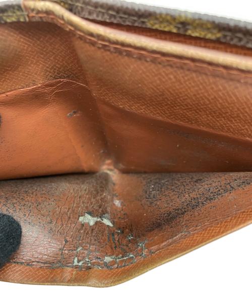 LOUIS VUITTON（ルイ ヴィトン）LOUIS VUITTON (ルイ ヴィトン) モノグラムポルトモネ ビエ カルトクレディ3つ折り財布 ブラウンの古着・服飾アイテム