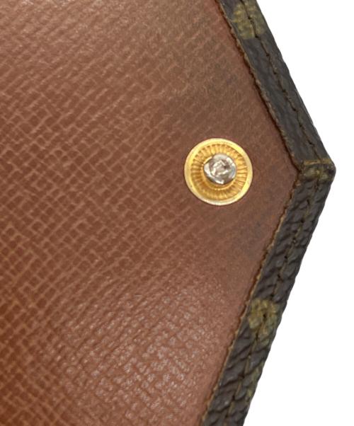 LOUIS VUITTON（ルイ ヴィトン）LOUIS VUITTON (ルイ ヴィトン) モノグラムポルトモネ ビエ カルトクレディ3つ折り財布 ブラウンの古着・服飾アイテム