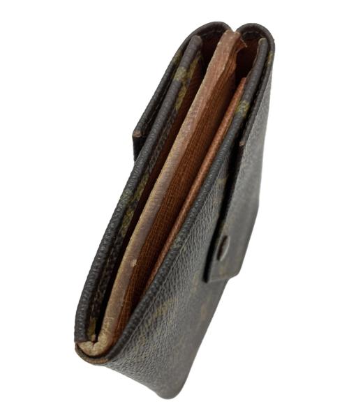 LOUIS VUITTON（ルイ ヴィトン）LOUIS VUITTON (ルイ ヴィトン) モノグラムポルトモネ ビエ カルトクレディ3つ折り財布 ブラウンの古着・服飾アイテム