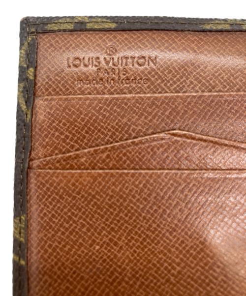 LOUIS VUITTON（ルイ ヴィトン）LOUIS VUITTON (ルイ ヴィトン) モノグラムポルトモネ ビエ カルトクレディ3つ折り財布 ブラウンの古着・服飾アイテム