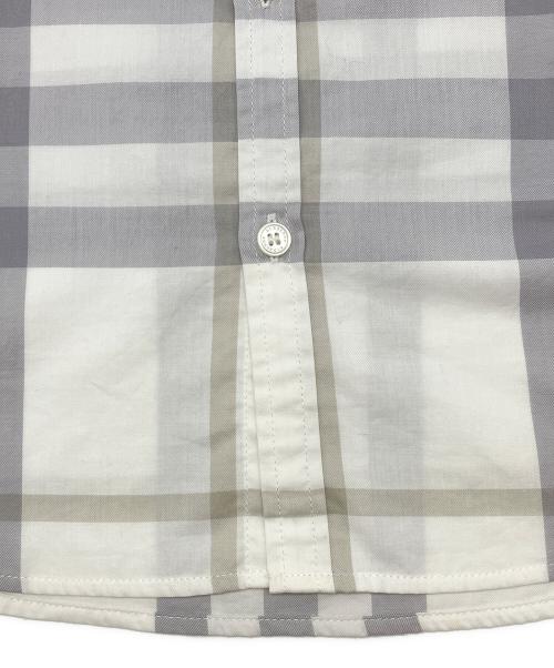 BURBERRY CHILDREN（バーバリー チルドレン）BURBERRY CHILDREN (バーバリー チルドレン) 半袖シャツ ホワイト×グレー サイズ:12Y(152cm)の古着・服飾アイテム