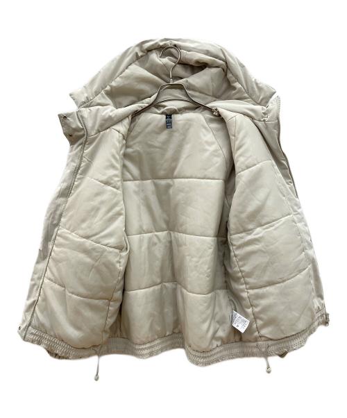 adidas（アディダス）adidas (アディダス) 中綿ジャケット ベージュ サイズ:Ｍの古着・服飾アイテム