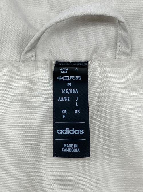 adidas（アディダス）adidas (アディダス) 中綿ジャケット ベージュ サイズ:Ｍの古着・服飾アイテム
