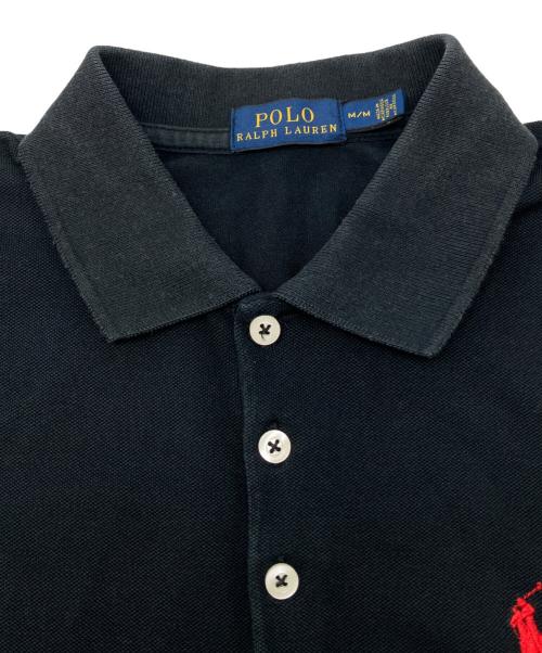 POLO RALPH LAUREN（ポロ・ラルフローレン）POLO RALPH LAUREN (ポロ・ラルフローレン) ポロシャツ ブラック サイズ:Ｍの古着・服飾アイテム