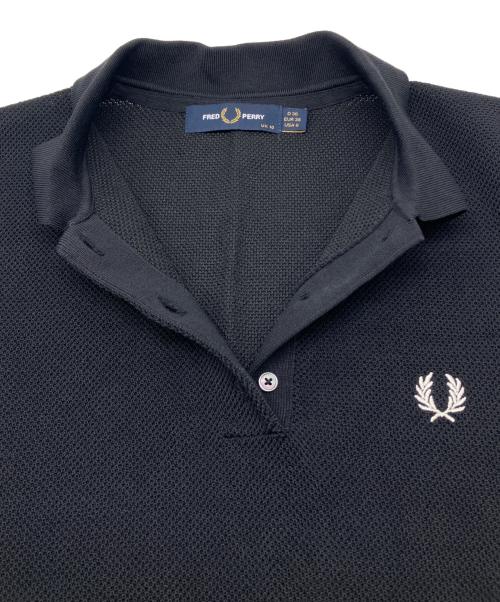 FRED PERRY（フレッドペリー）FRED PERRY (フレッドペリー) ノースリーブポロシャツ ブラック サイズ:38の古着・服飾アイテム