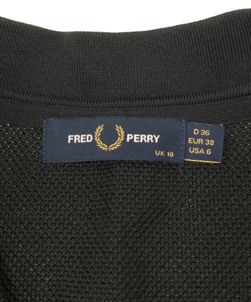 FRED PERRY（フレッドペリー）FRED PERRY (フレッドペリー) ノースリーブポロシャツ ブラック サイズ:38の古着・服飾アイテム