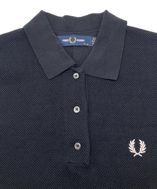 FRED PERRY（フレッドペリー）FRED PERRY (フレッドペリー) ノースリーブポロシャツ ブラック サイズ:38の古着・服飾アイテム