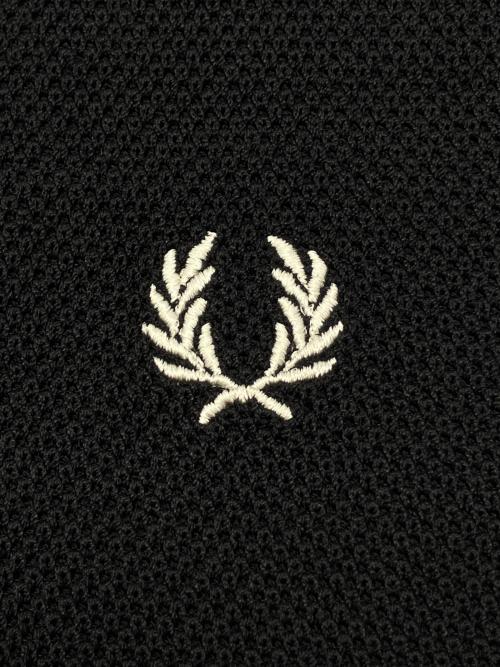 FRED PERRY（フレッドペリー）FRED PERRY (フレッドペリー) ノースリーブポロシャツ ブラック サイズ:38の古着・服飾アイテム